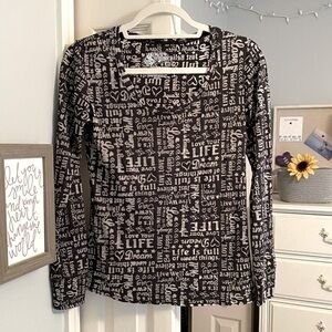 𝅺STRANDED Printed Top
